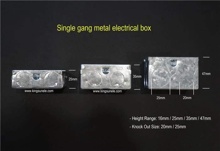 3 Gang Wall Box