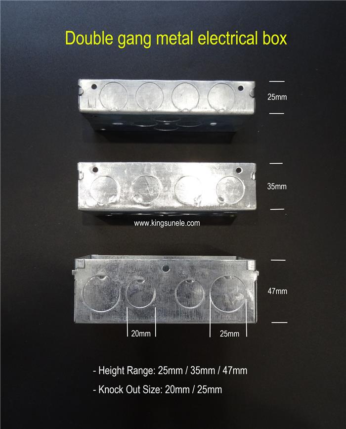 3 Gang Wall Box