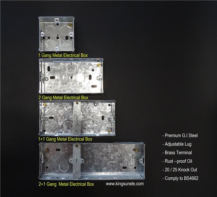 3 Gang Wall Box