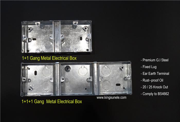 3 Gang Wall Box