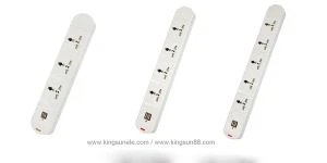 Laajennuspistoke 5-tapainen USB-lataus kotikäyttöön